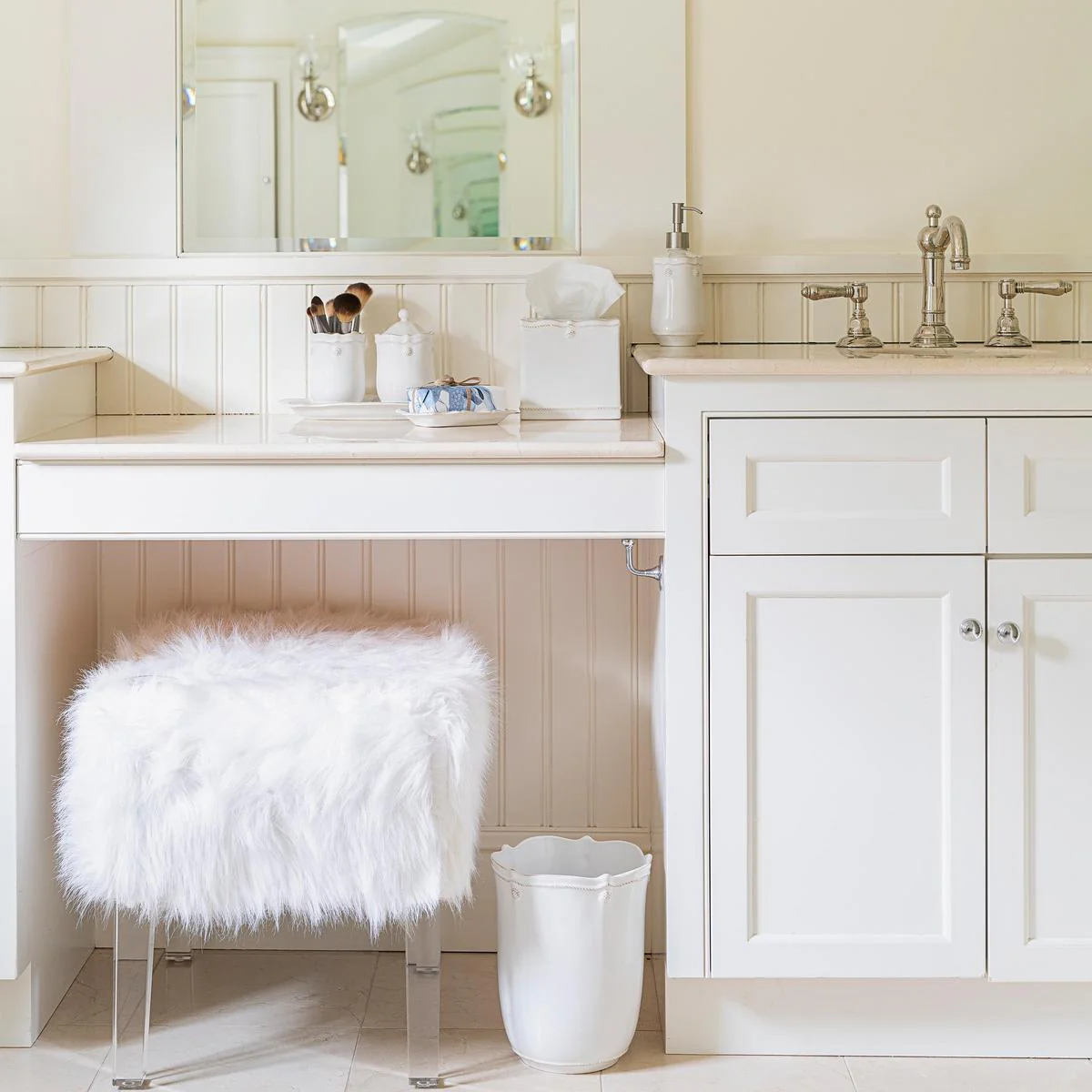 Berry & Thread Bath Set/3pc - Whitewash - Image 5