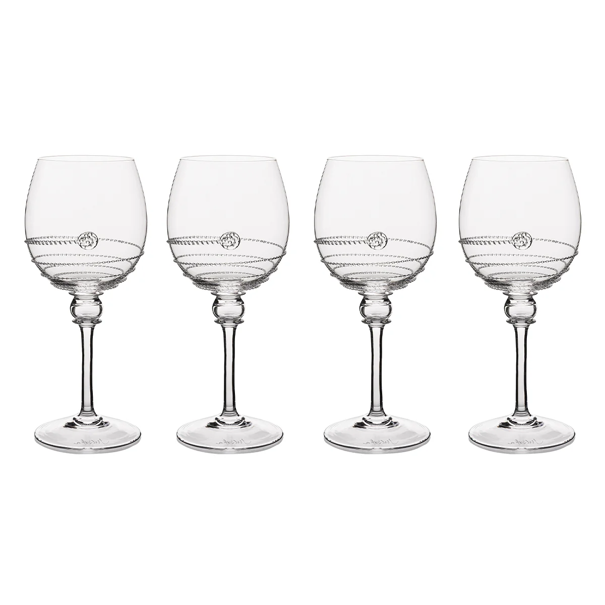Amalia Full Body White Wine Glass Set/4