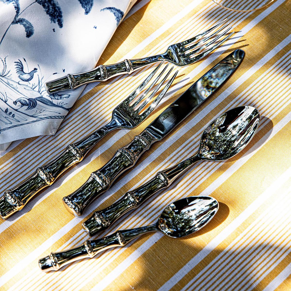 Bamboo 20pc Place Setting - Polished - Image 2