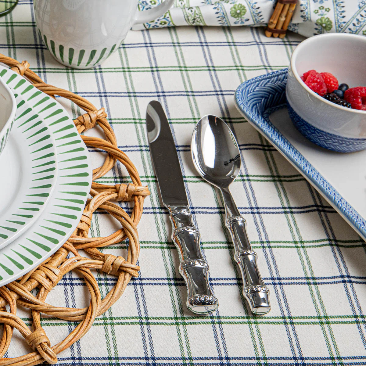 Bamboo 5pc Place Setting - Polished - Image 4