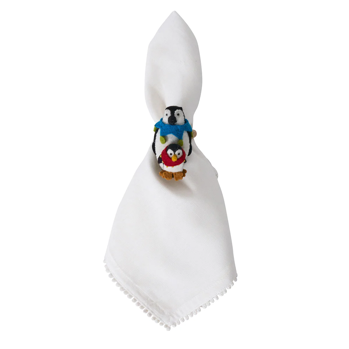 Berry & Thread North Pole Animal Napkin Ring Assorted Set/4 - Image 5