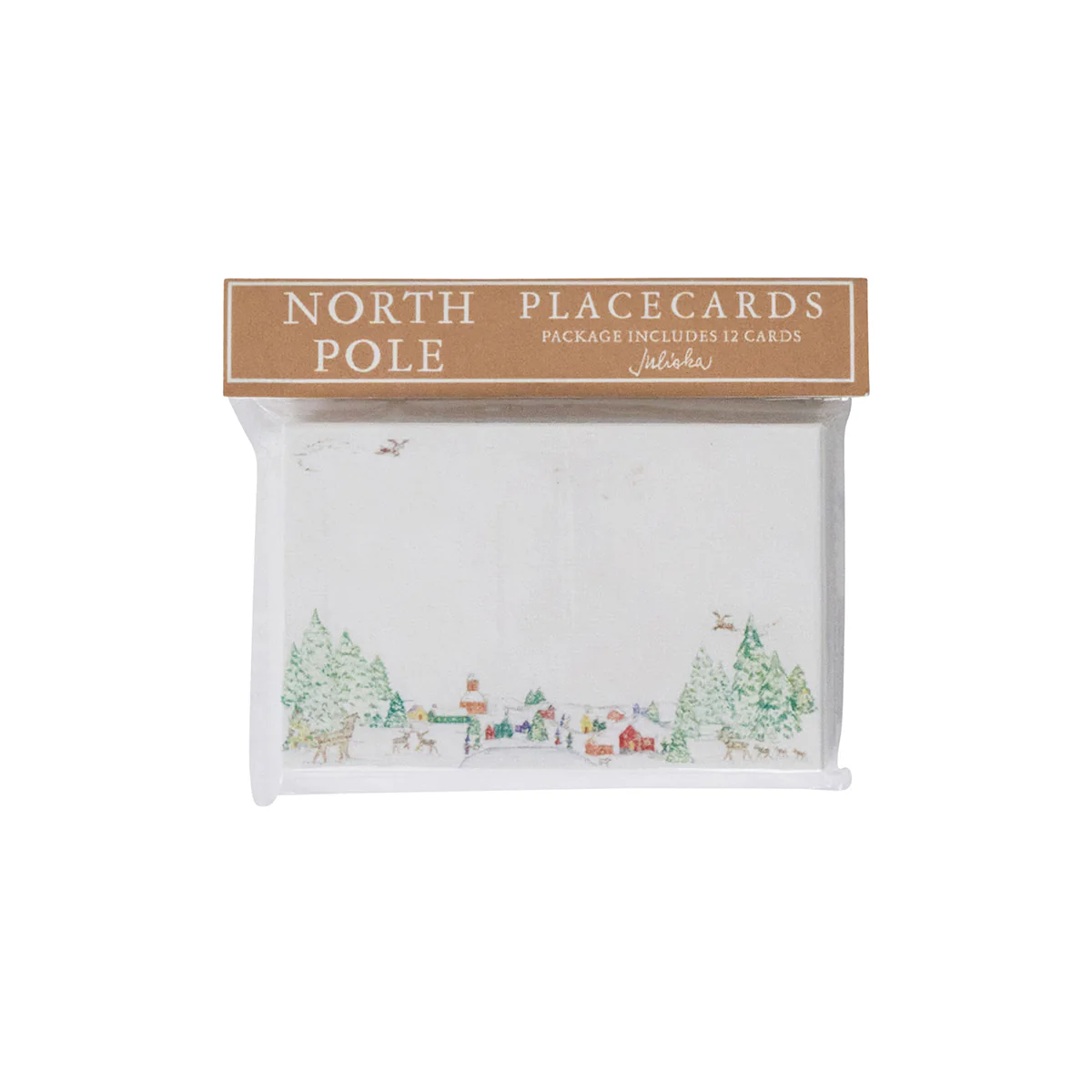Berry & Thread North Pole Place Card Set/12 - Image 3