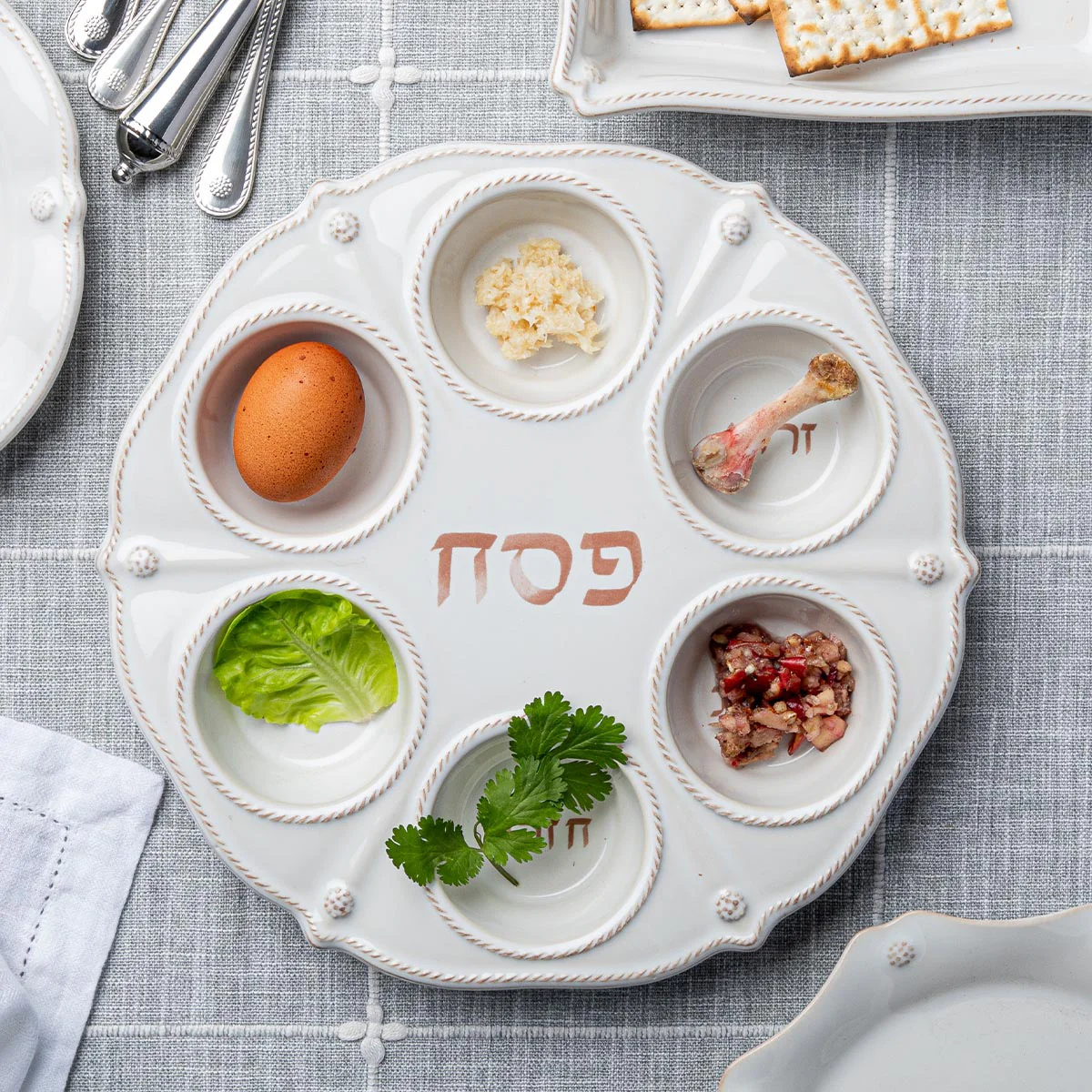 Berry & Thread Seder Plate - Whitewash - Image 3