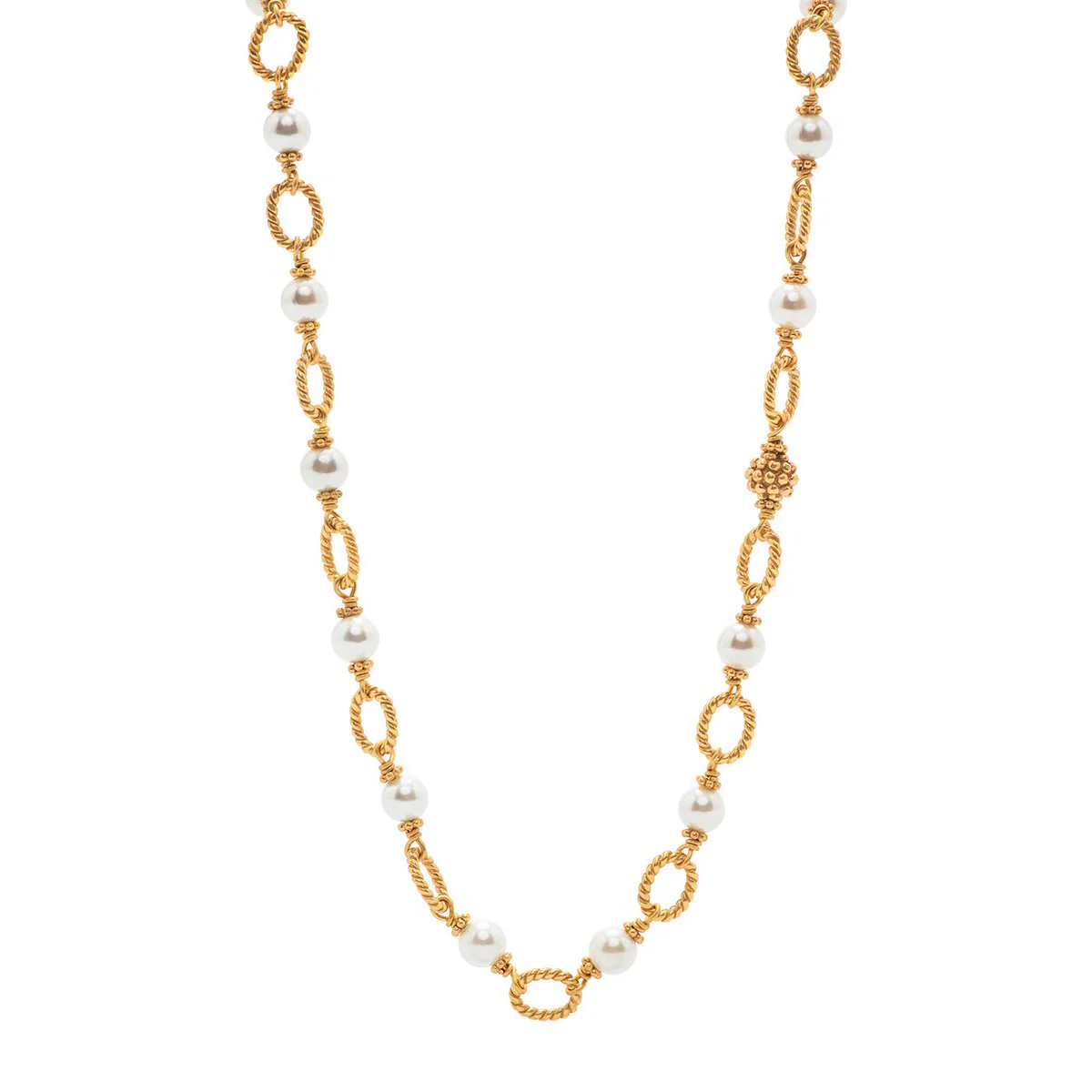 Bead Chain, 24'' - Pearl