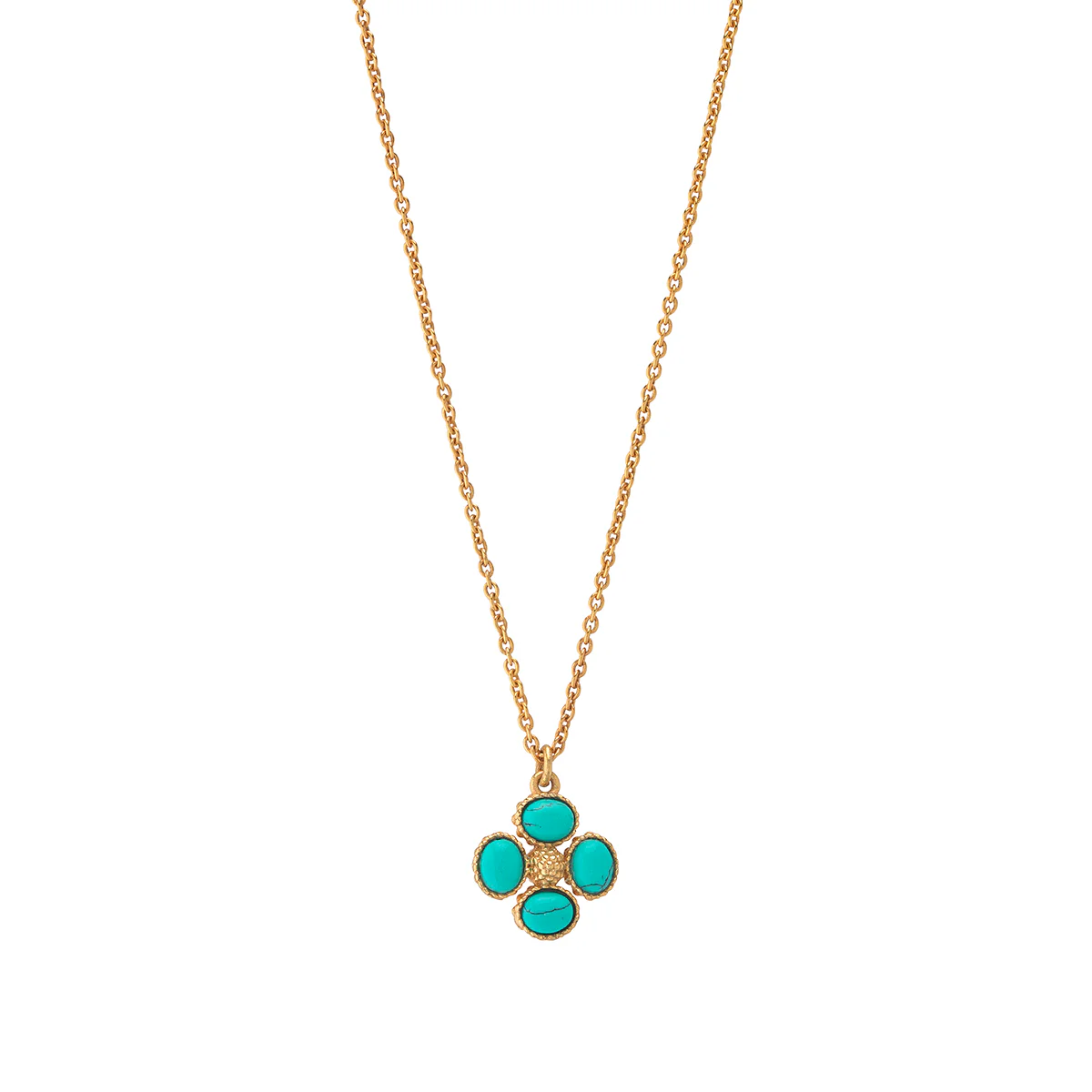 Berry Clover Double Sided Charm Necklace - Image 2