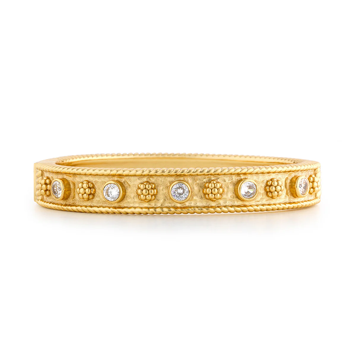 Berry Gem Classic Hinged Bangle - Image 2