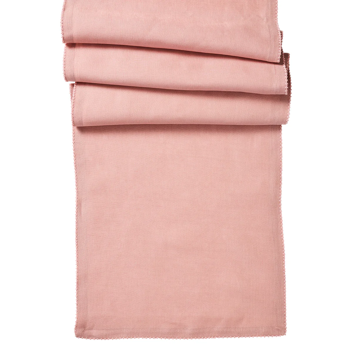 Berry Scallop 18" x 90" Table Runner - Pink