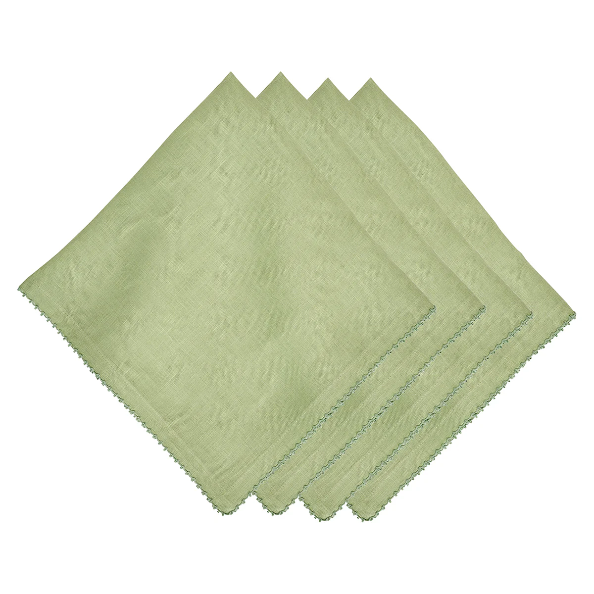 Berry Scallop Napkin Set/4 - Image 2