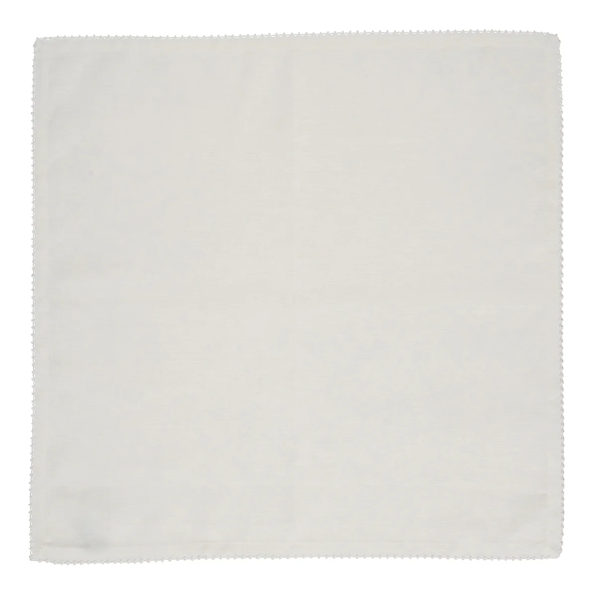 Berry Scallop Napkin Set/4 - White - Image 3