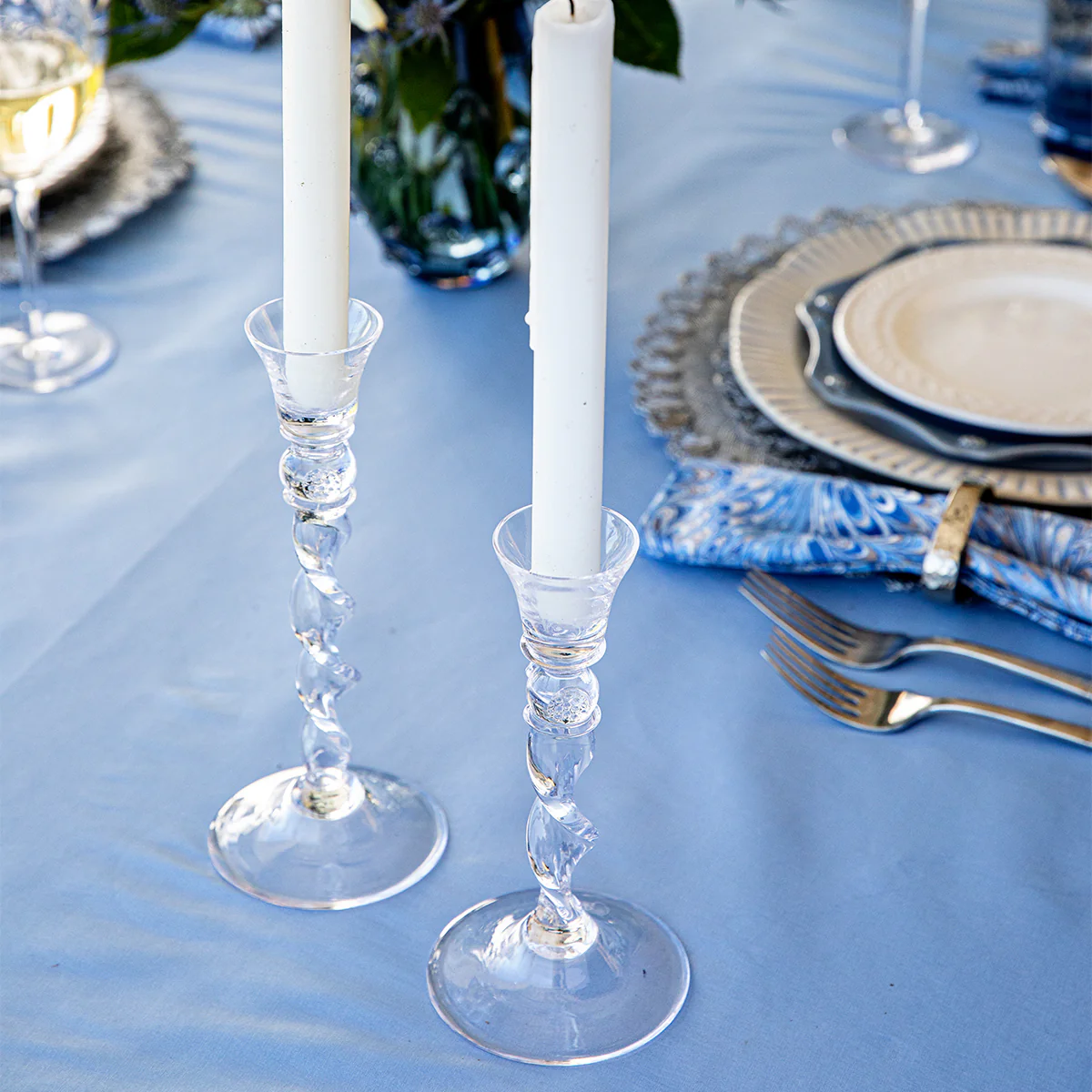 Berry 8.5" Spiral Candlestick - Image 3