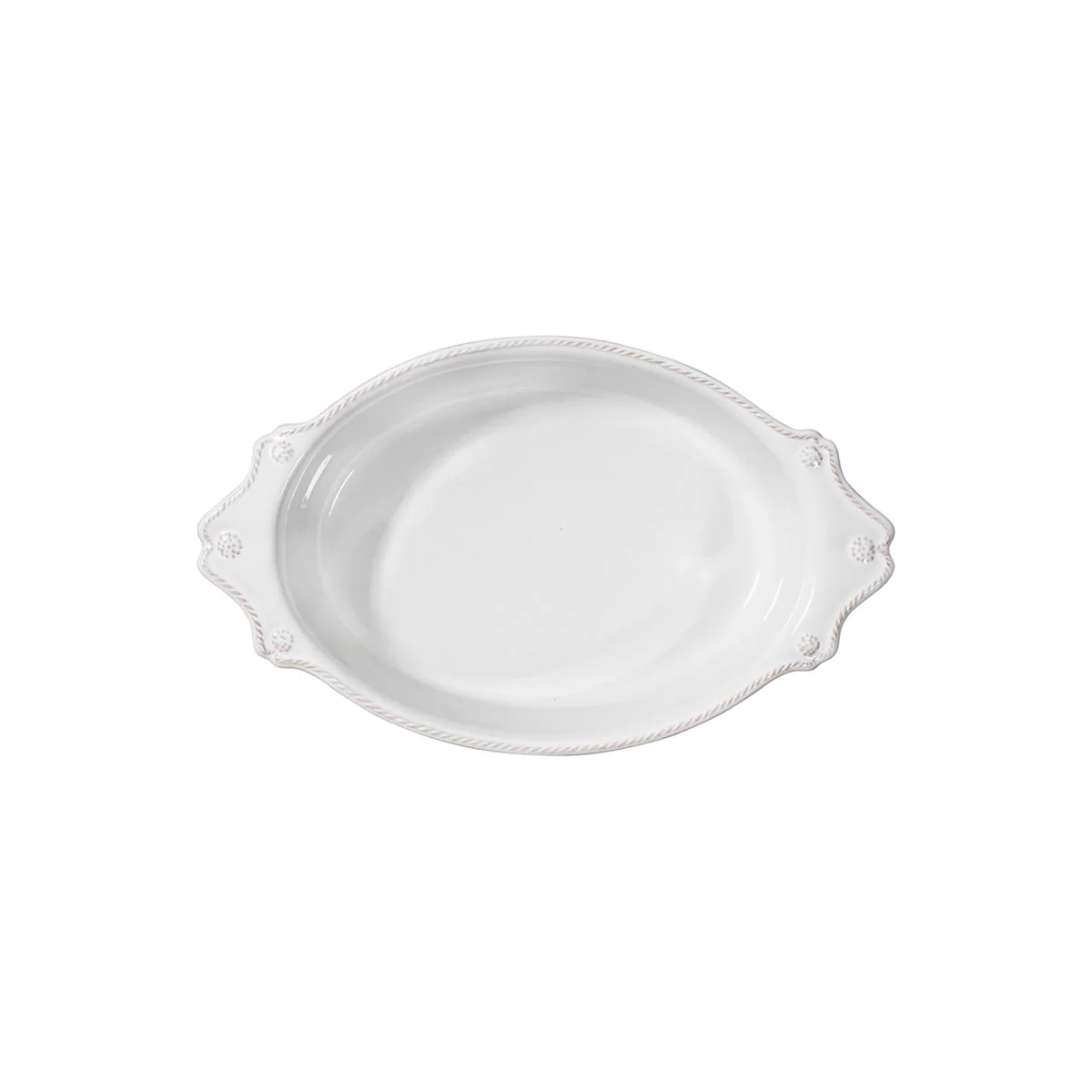 Berry & Thread 13" Oval Baker - Whitewash - Image 2