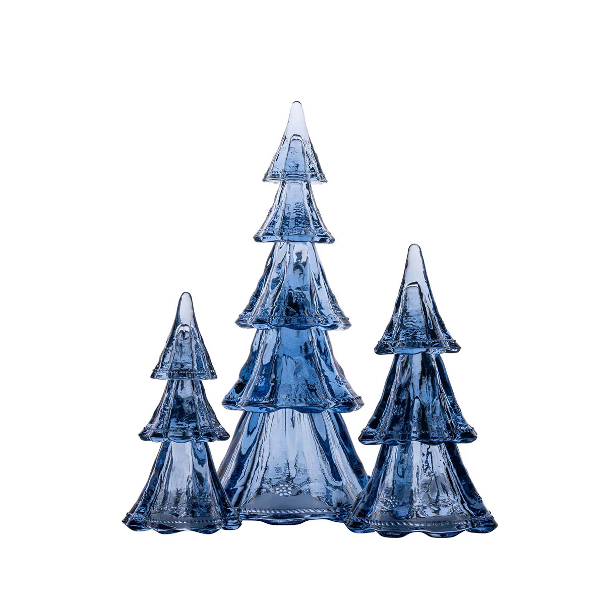 Berry & Thread 9.5" Tree Set/3pc - Blue - Image 4
