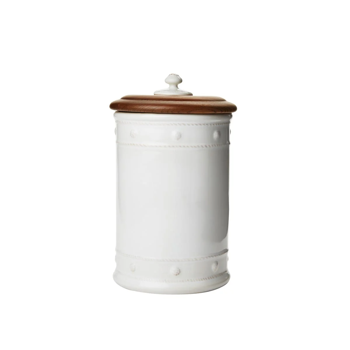 Berry & Thread Kitchen Canister Set of 3 - Whitewash - Image 4
