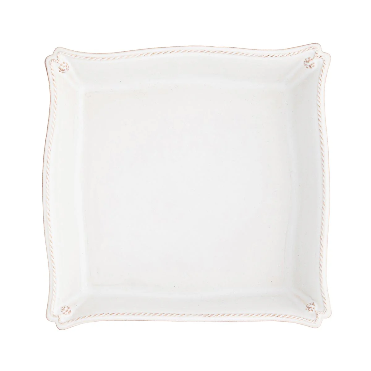 Berry & Thread Matzoh Plate - Whitewash - Image 2