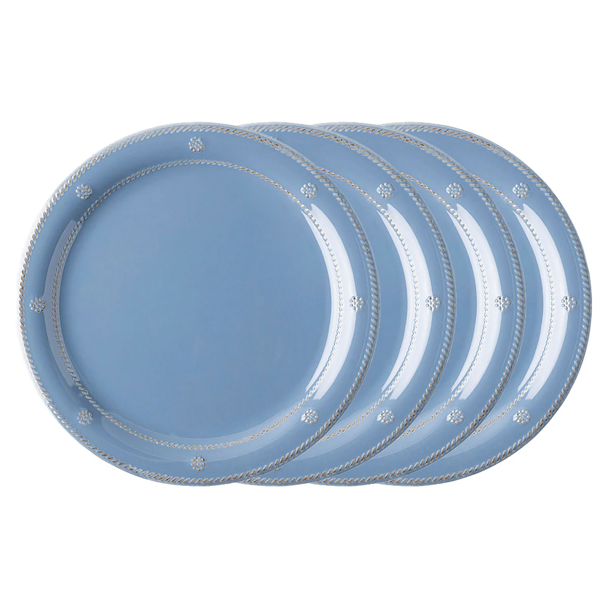 Berry & Thread Melamine Dinner Plate Set/4