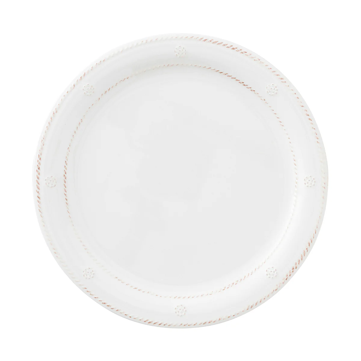 Berry & Thread Melamine Dinner Plate Set/4 - Whitewash - Image 3
