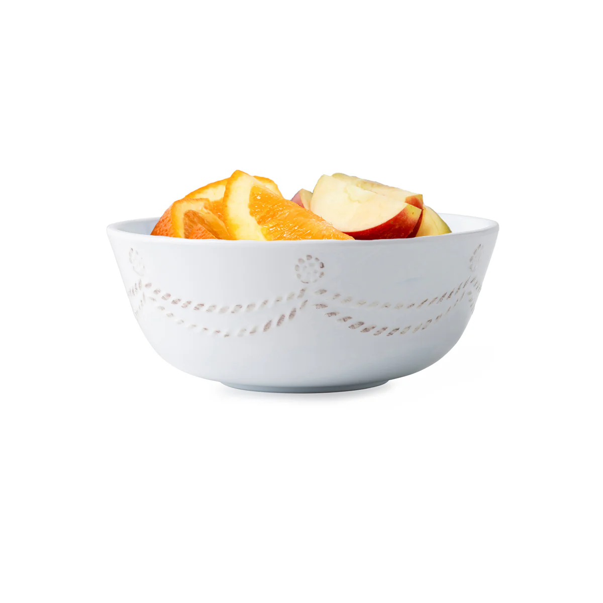 Berry & Thread Melamine Cereal/Ice Cream Bowl - Whitewash - Image 2