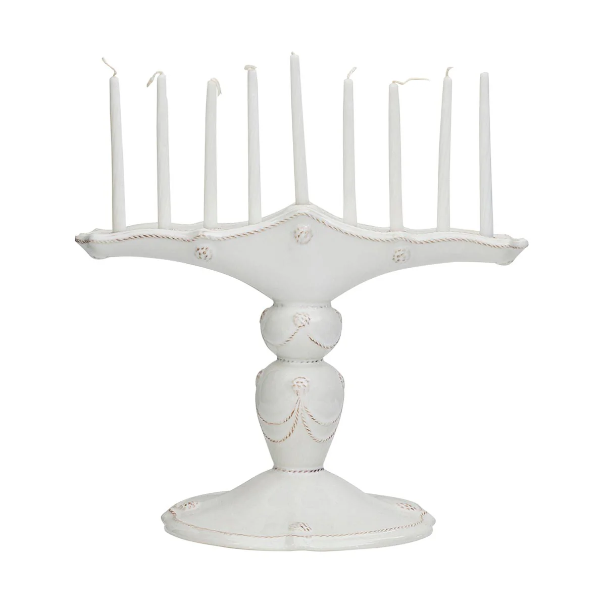 Berry & Thread Menorah - Whitewash - Image 2