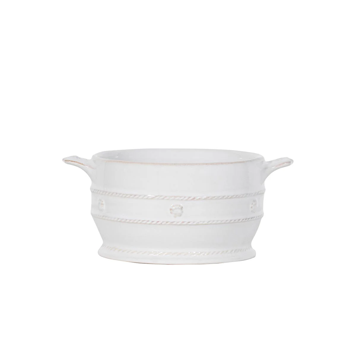Berry & Thread Mini Cocotte - Whitewash - Image 2
