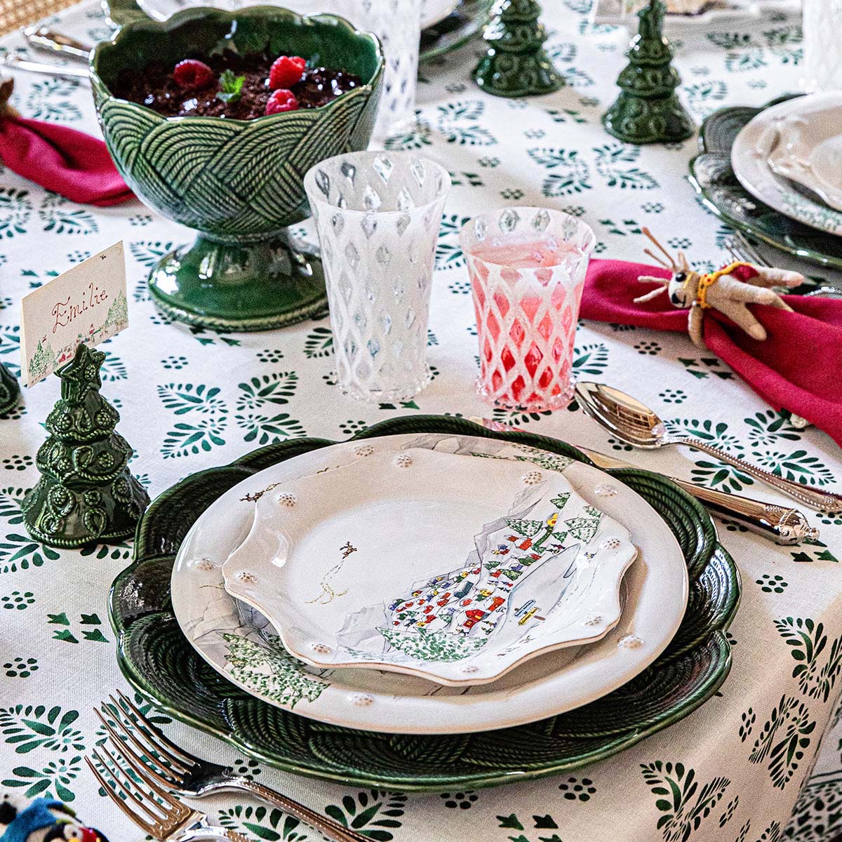 Berry & Thread North Pole Dessert/Salad Plate - Image 3