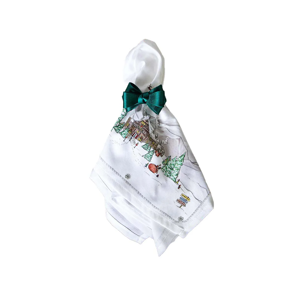 Berry & Thread North Pole Napkin Set/4 - Multi - Image 2