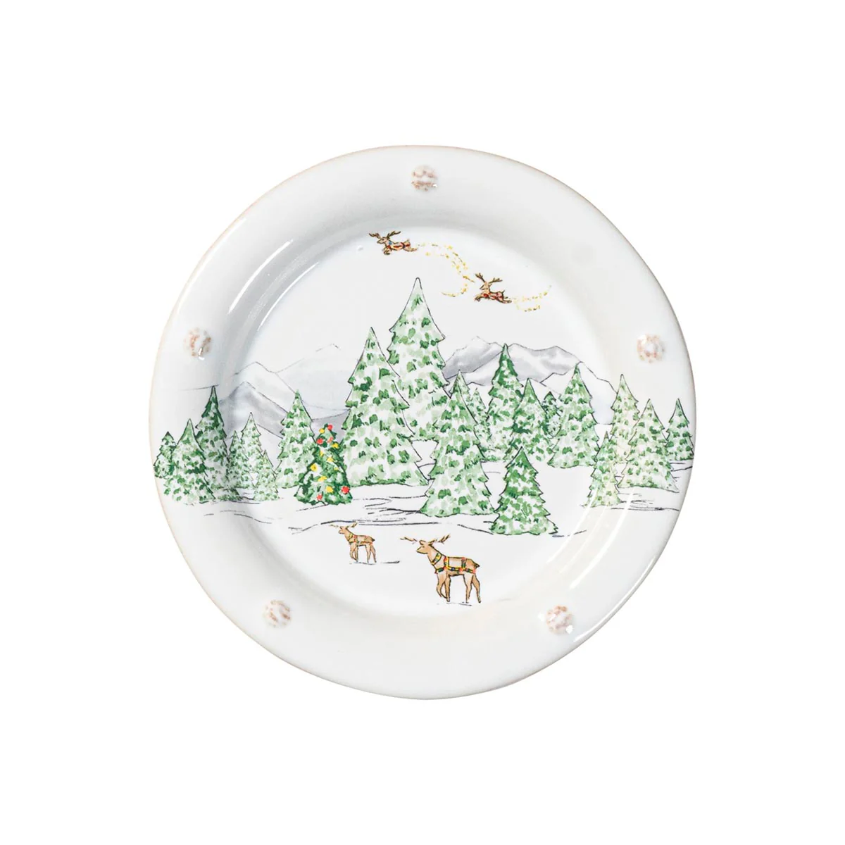 Berry & Thread North Pole Side/Cocktail Plate Assorted Set/4 - Image 6