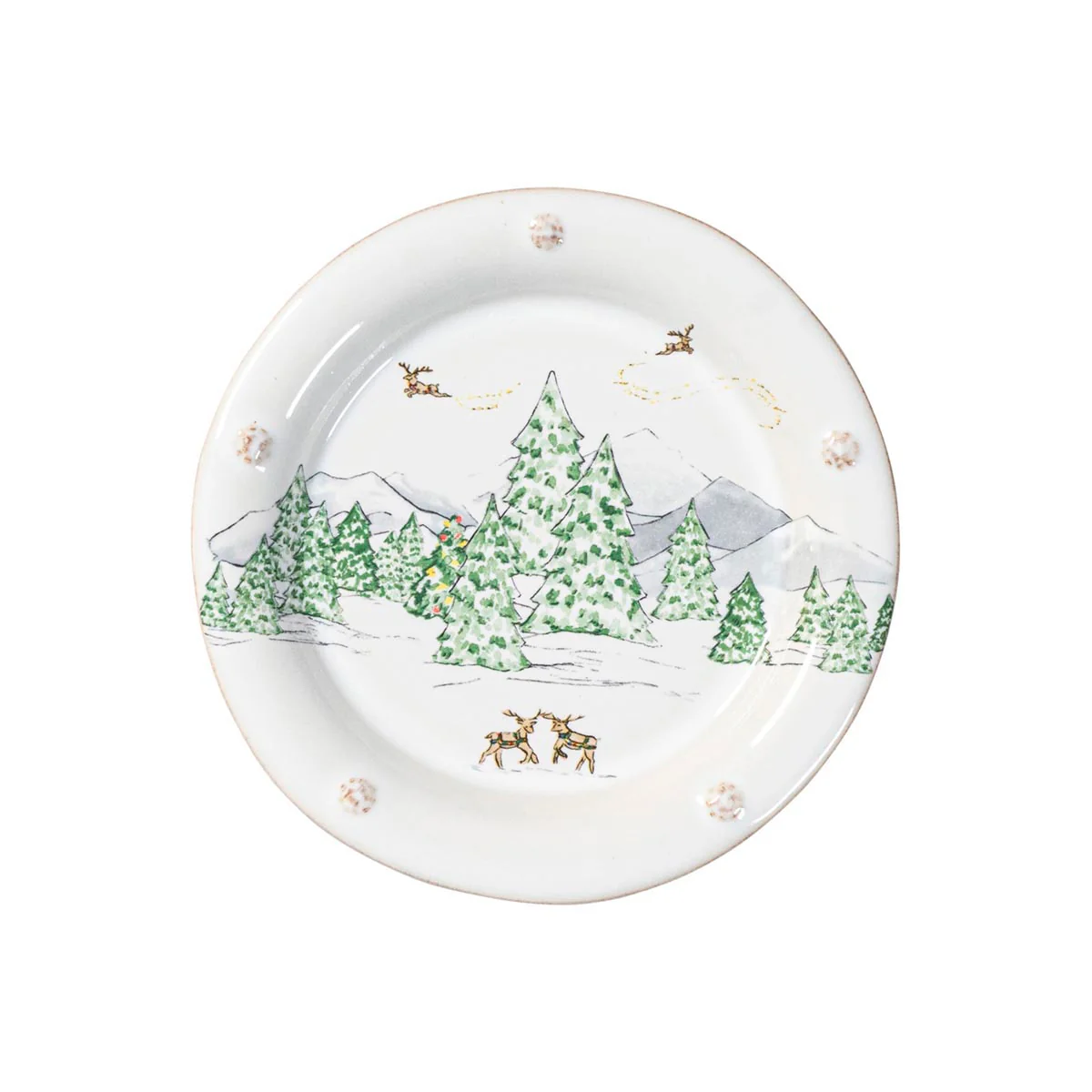 Berry & Thread North Pole Side/Cocktail Plate Assorted Set/4 - Image 7