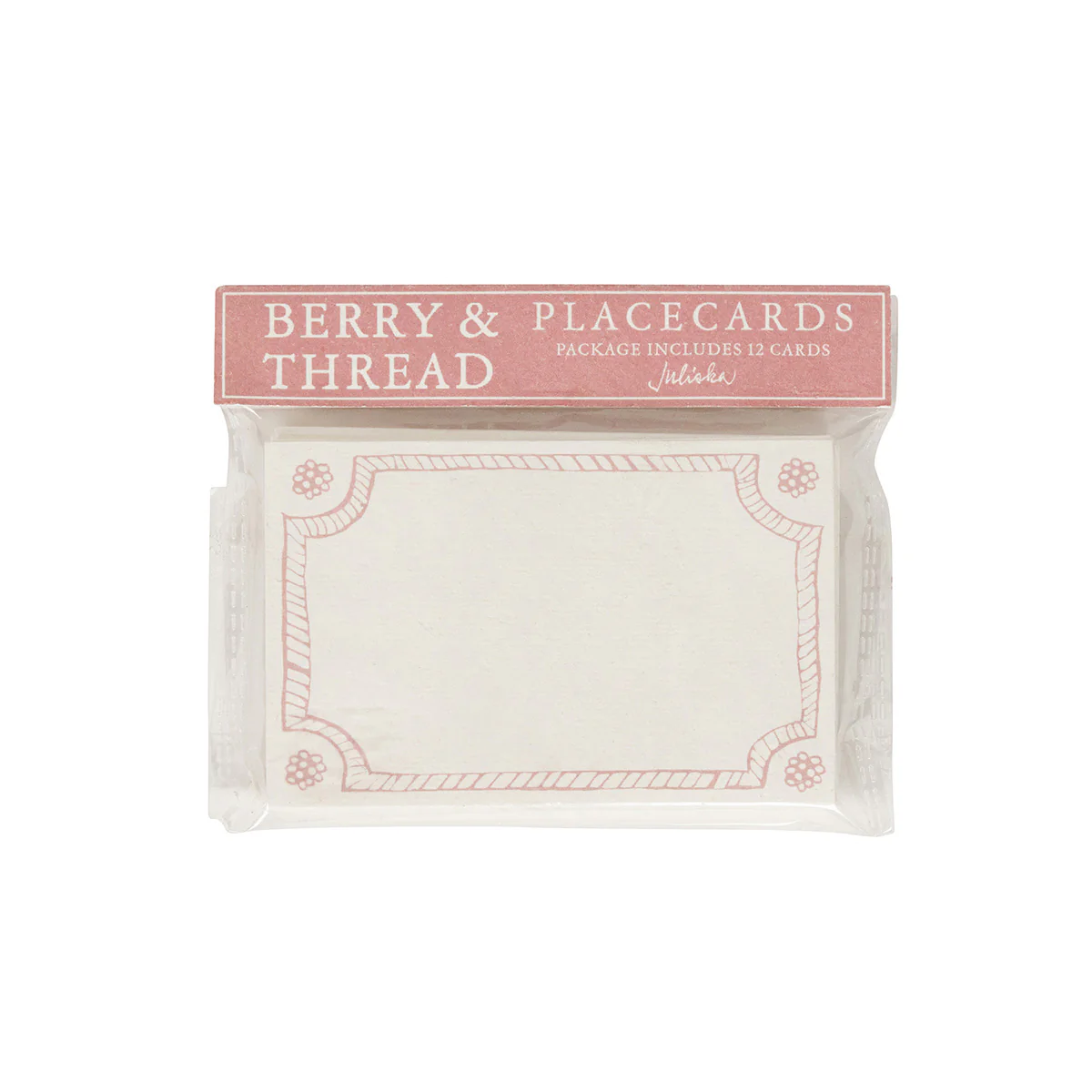 Berry & Thread Place Card Set/12 - Blush - Image 3