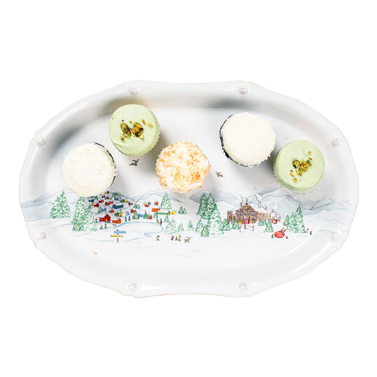 Berry & Thread North Pole 17" Platter - Image 2