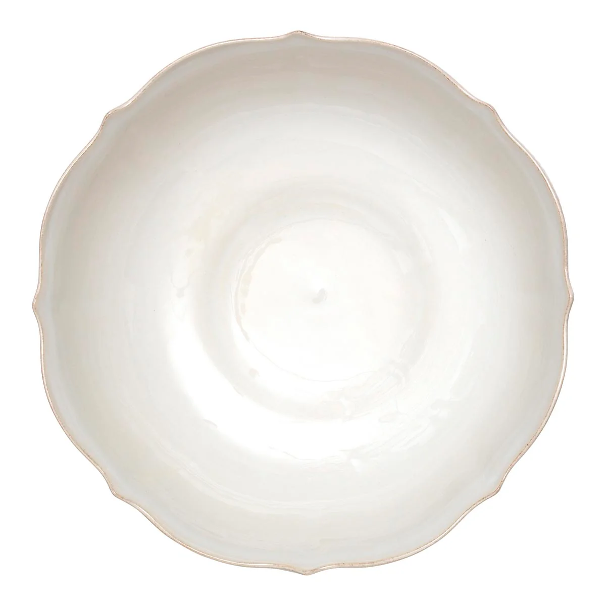 Berry & Thread 11" Footed Fruit Bowl - Whitewash - Image 4
