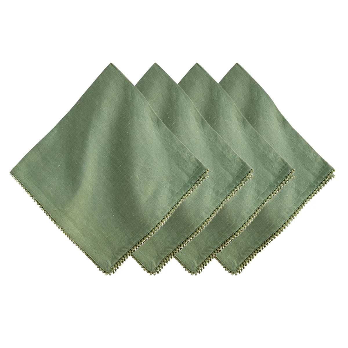 Berry Trim Napkin Set/4 - Image 5