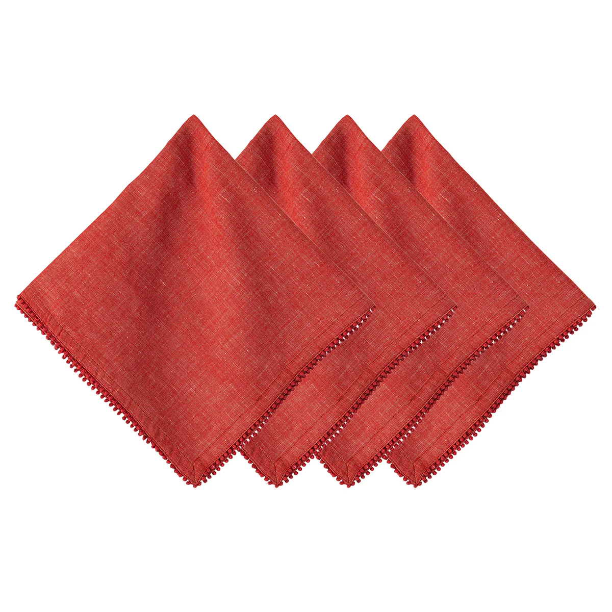 Berry Trim Napkin Set/4 - Image 8