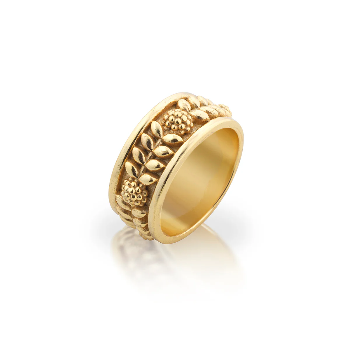 Berry Vine Ring - Gold - Size 8 - Image 3