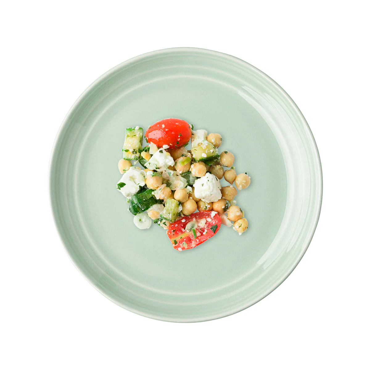 Bilbao Dessert/Salad Plate - Sage - Image 2