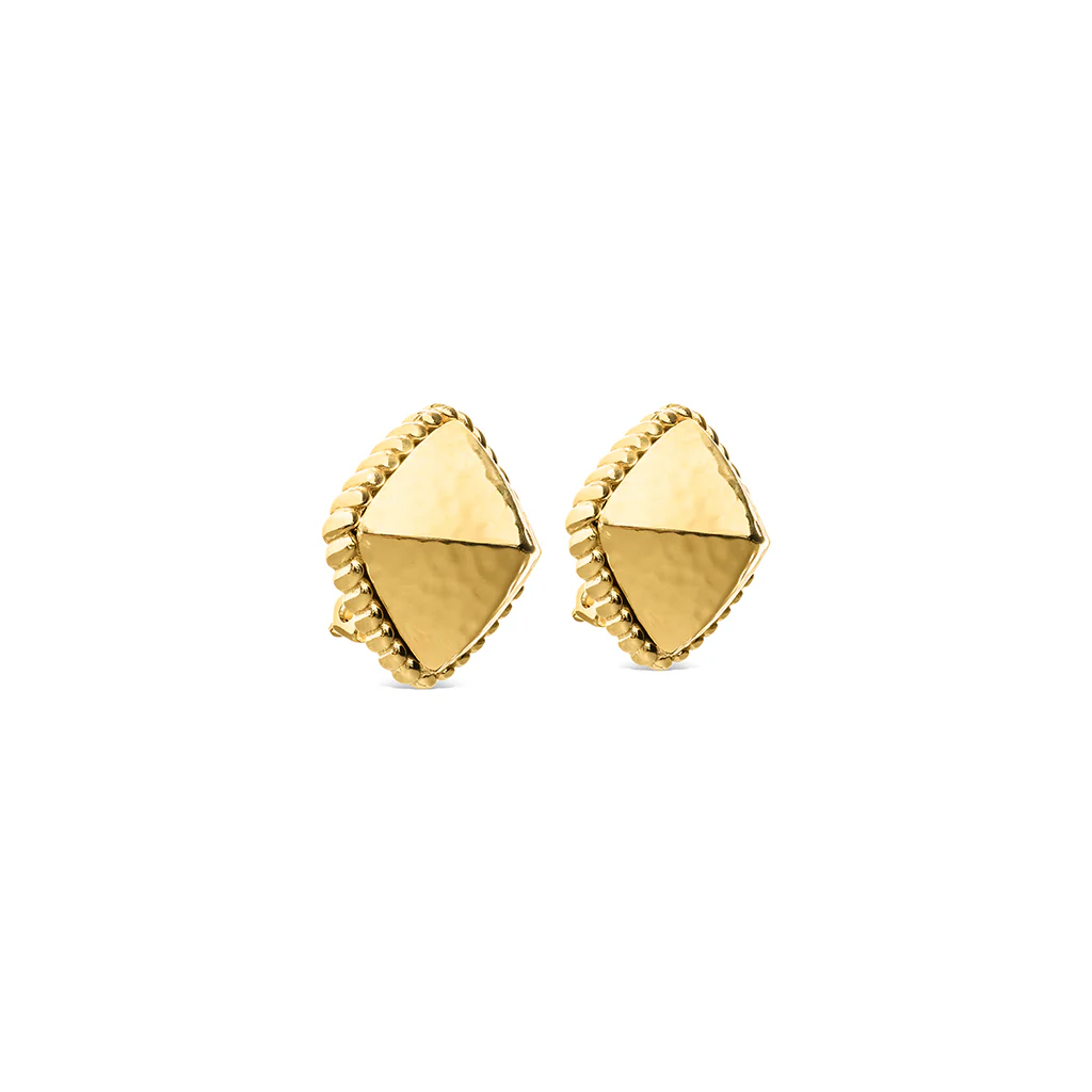 Blandine Clip Earrings - Gold - Image 6