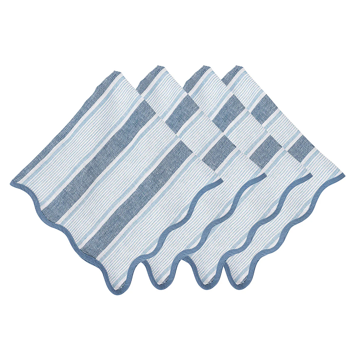 Cabana Stripe Napkin Set/4 - Image 2