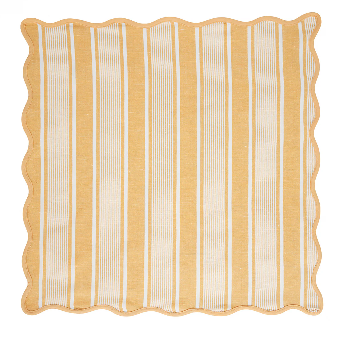 Cabana Stripe Napkin Set/4 - Sunshine - Image 3