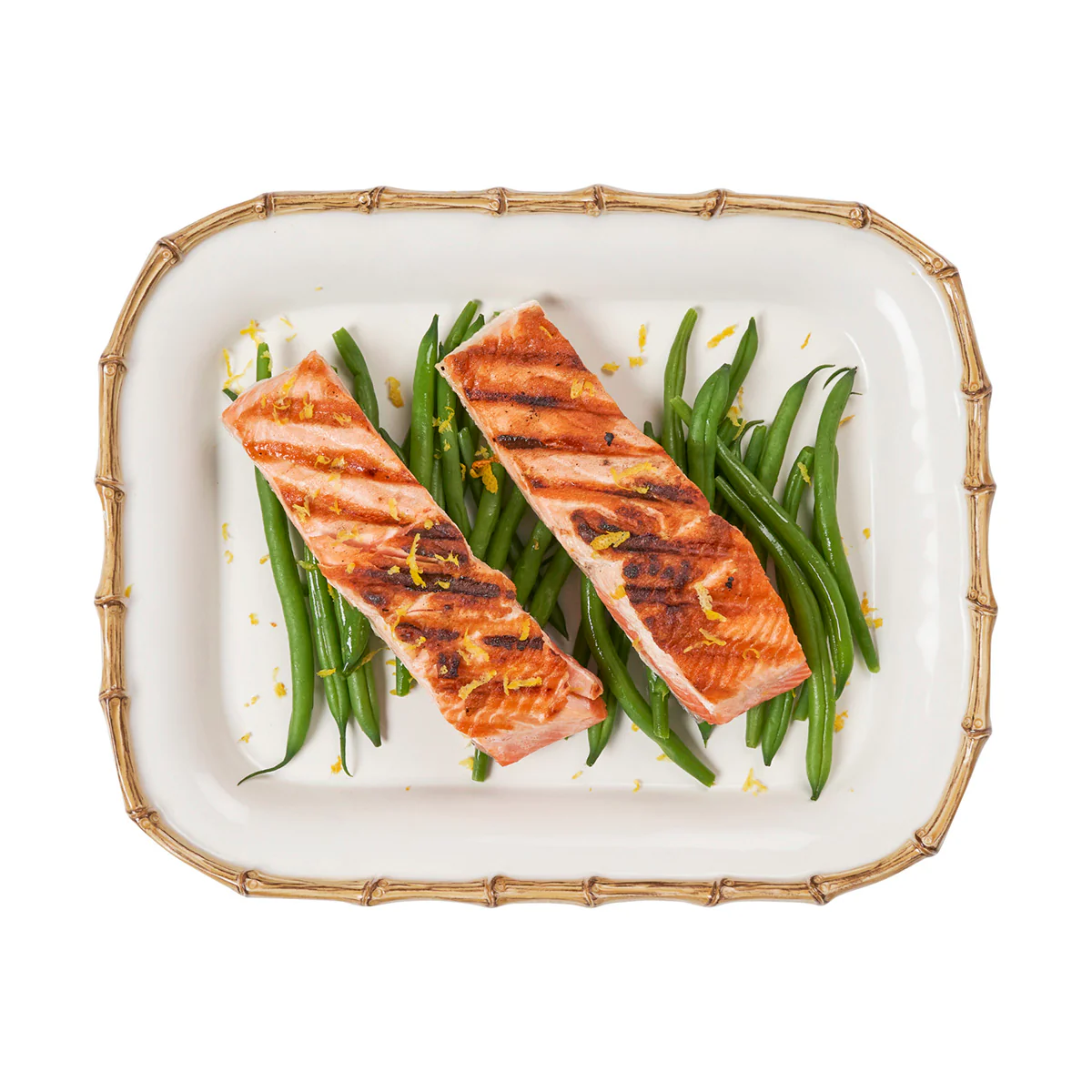 Bamboo 12" Platter - Natural - Image 2