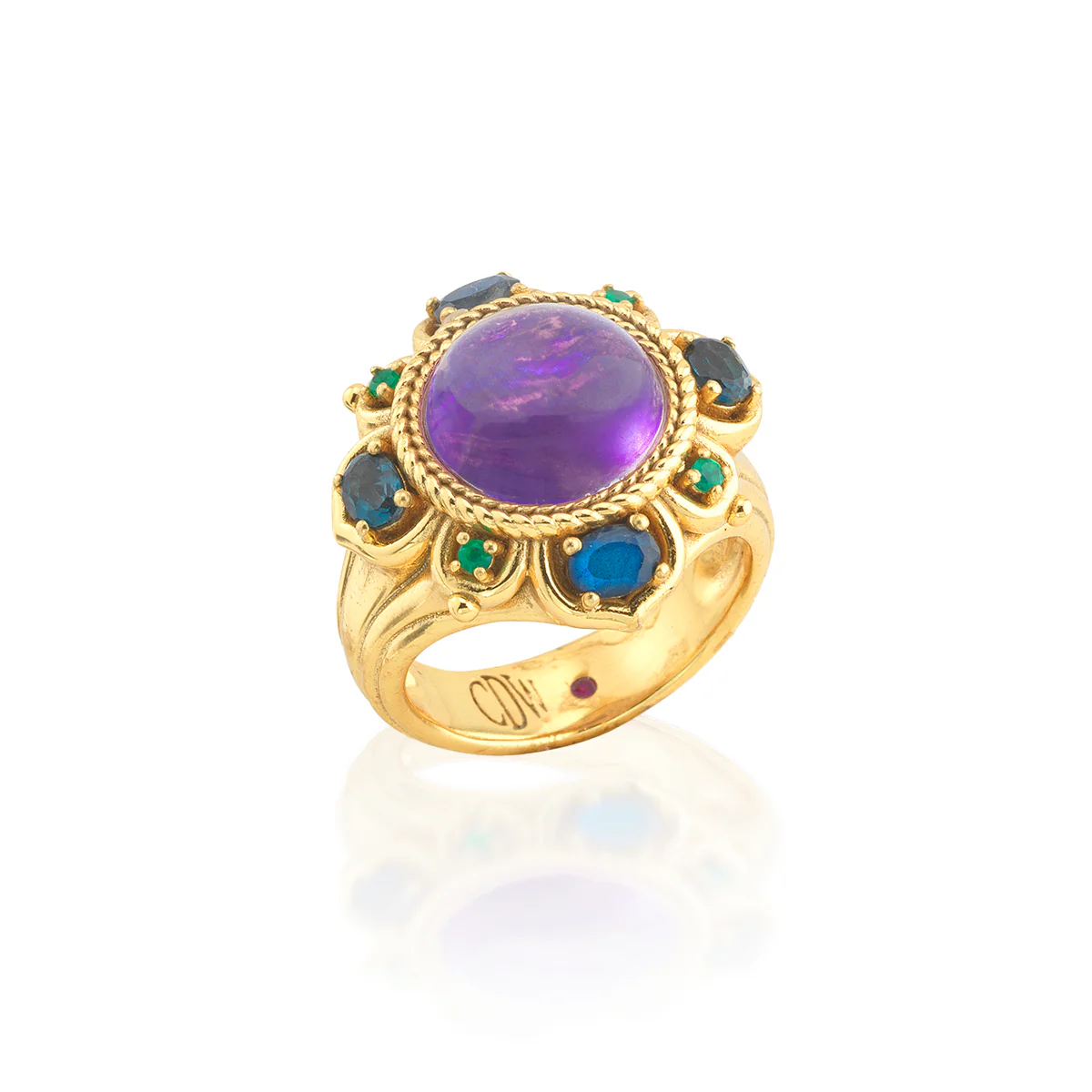 Contessa Belle Nuit Ring - Multi - Image 2