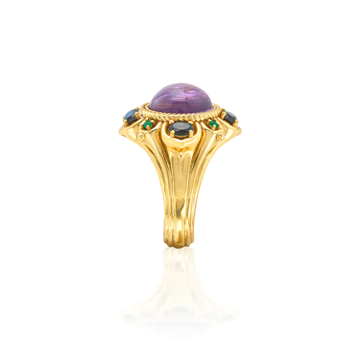 Contessa Belle Nuit Ring - Multi - Image 5