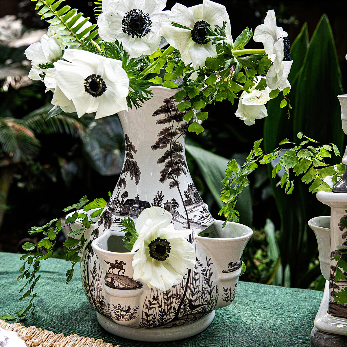 Country Estate 11.5" Tulipiere Vase - Flint Grey - Image 6