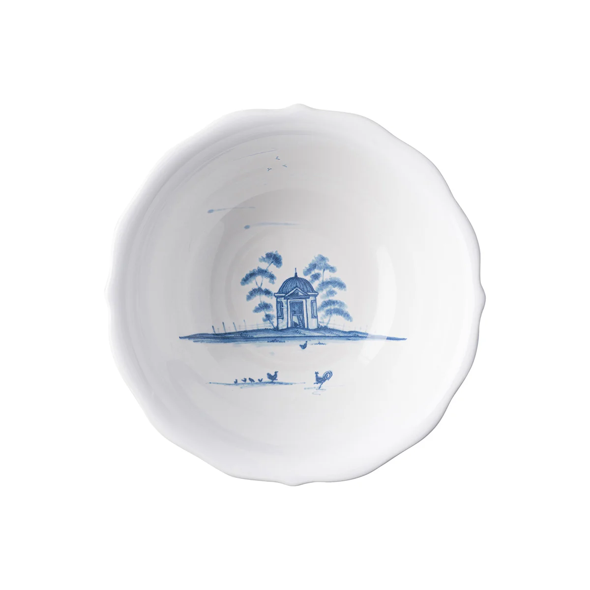 Country Estate Cereal/Ice Cream Bowl - Delft Blue - Image 4