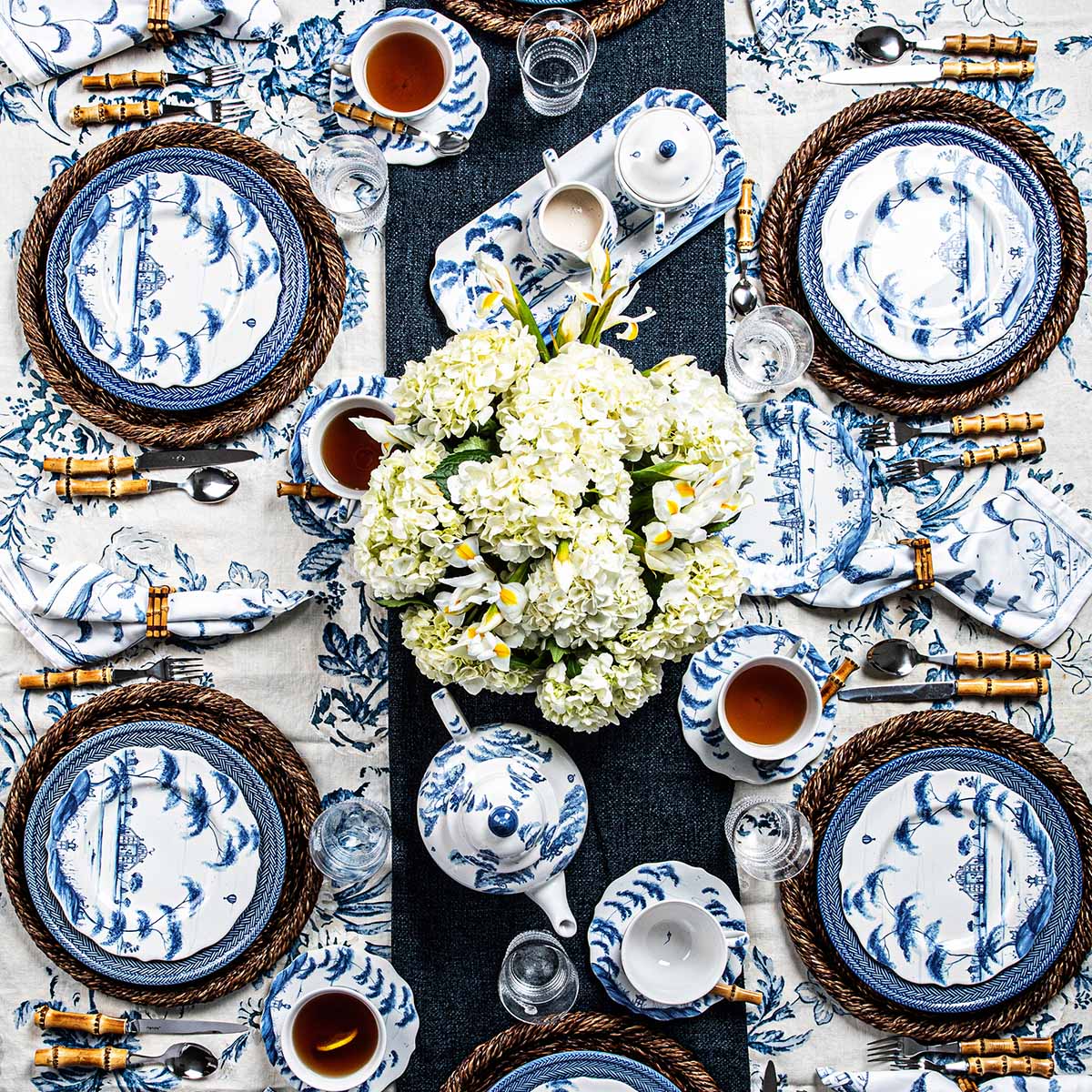 Country Estate Pasta/Soup Bowl - Delft Blue - Image 3