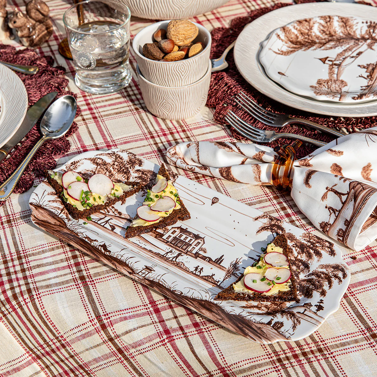 Country Estate Harvest 15" Hostess Tray - Image 3