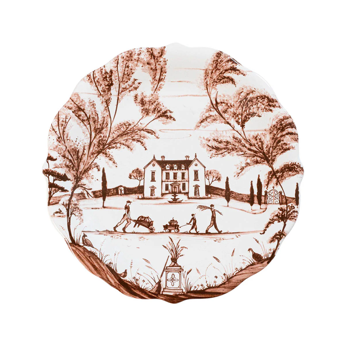 Country Estate Harvest Party Plate Assorted Set/4 - Image 10