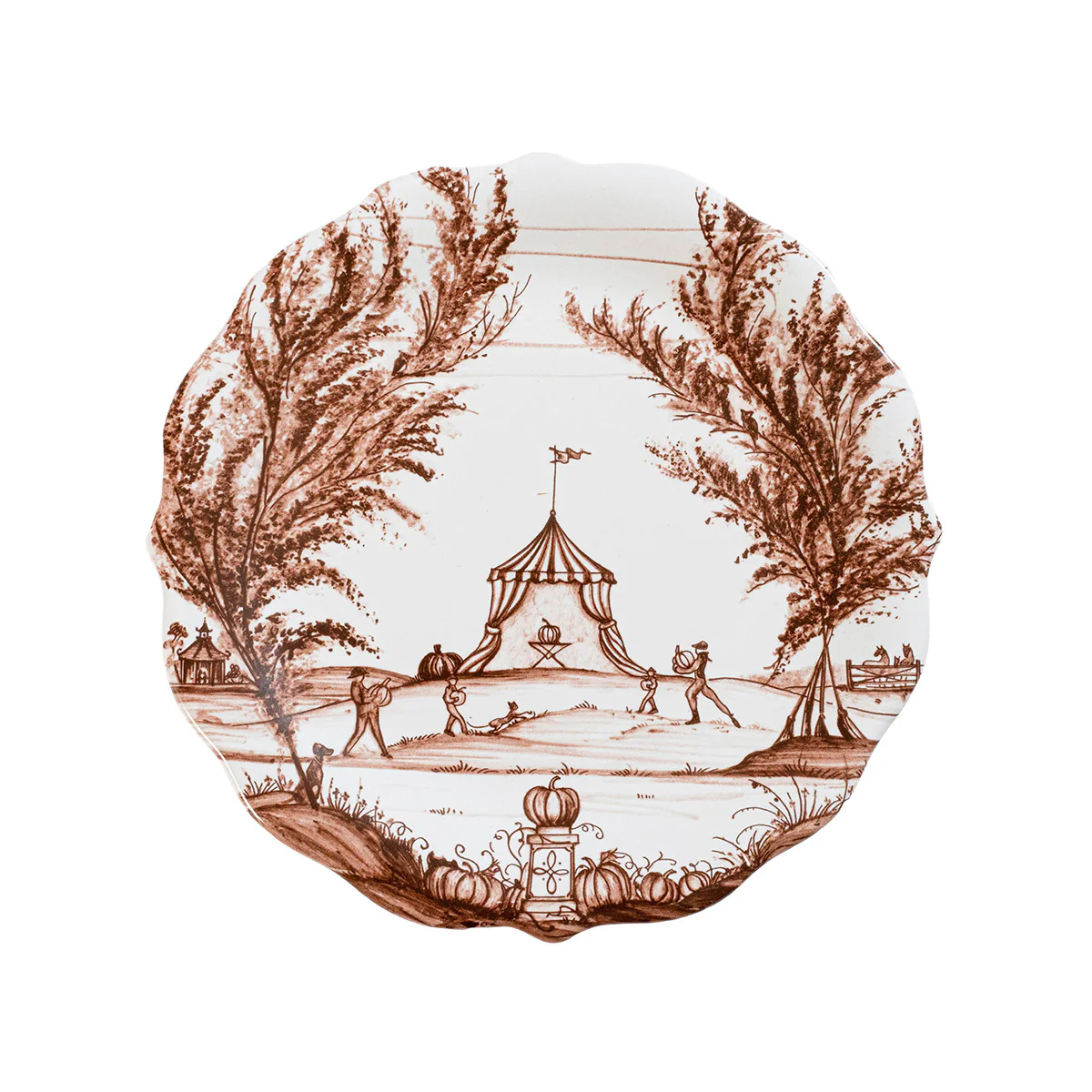 Country Estate Harvest Party Plate Assorted Set/4 - Image 7