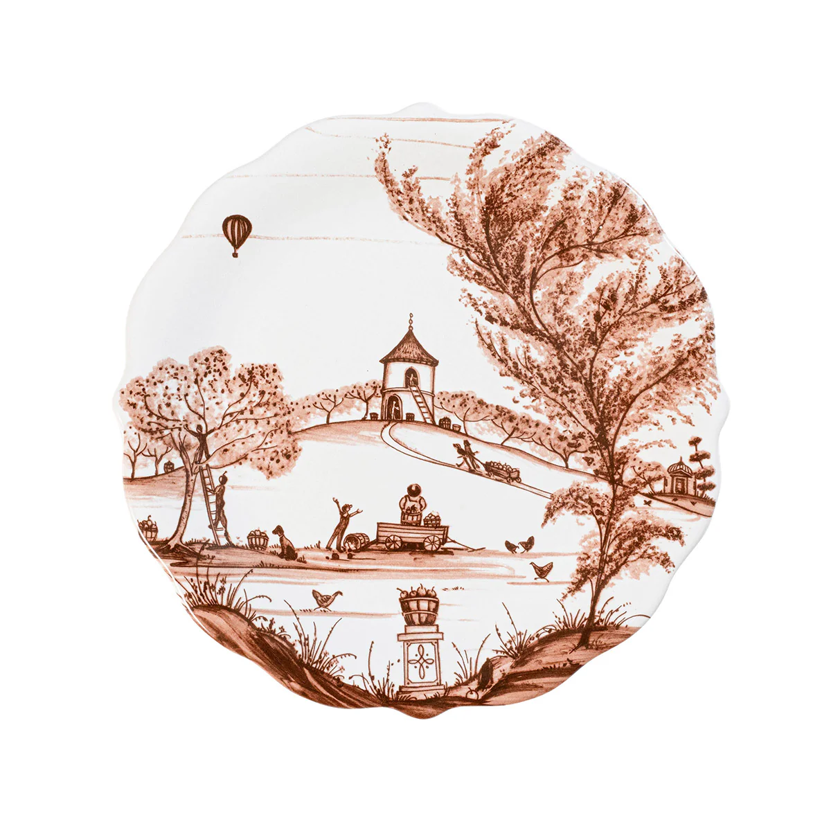 Country Estate Harvest Party Plate Assorted Set/4 - Image 9