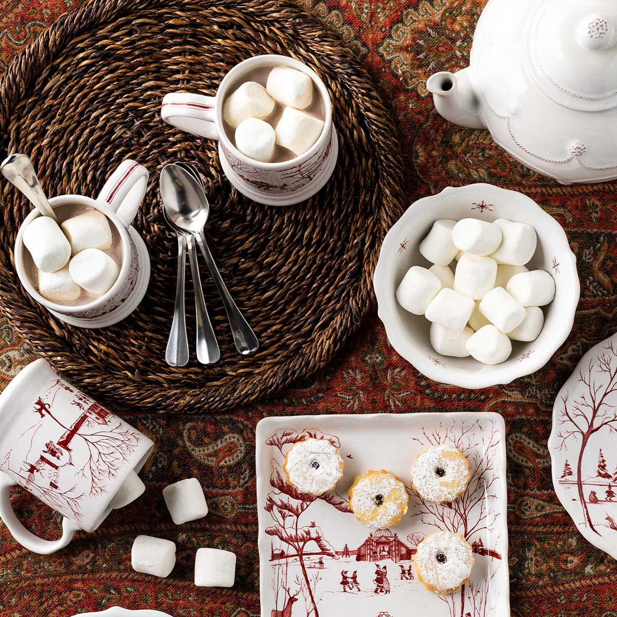 Country Estate Winter Frolic Cereal/Ice Cream Bowl - Image 5