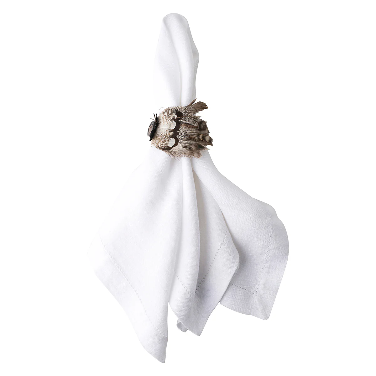 Feather Napkin Ring - Espresso - Image 2