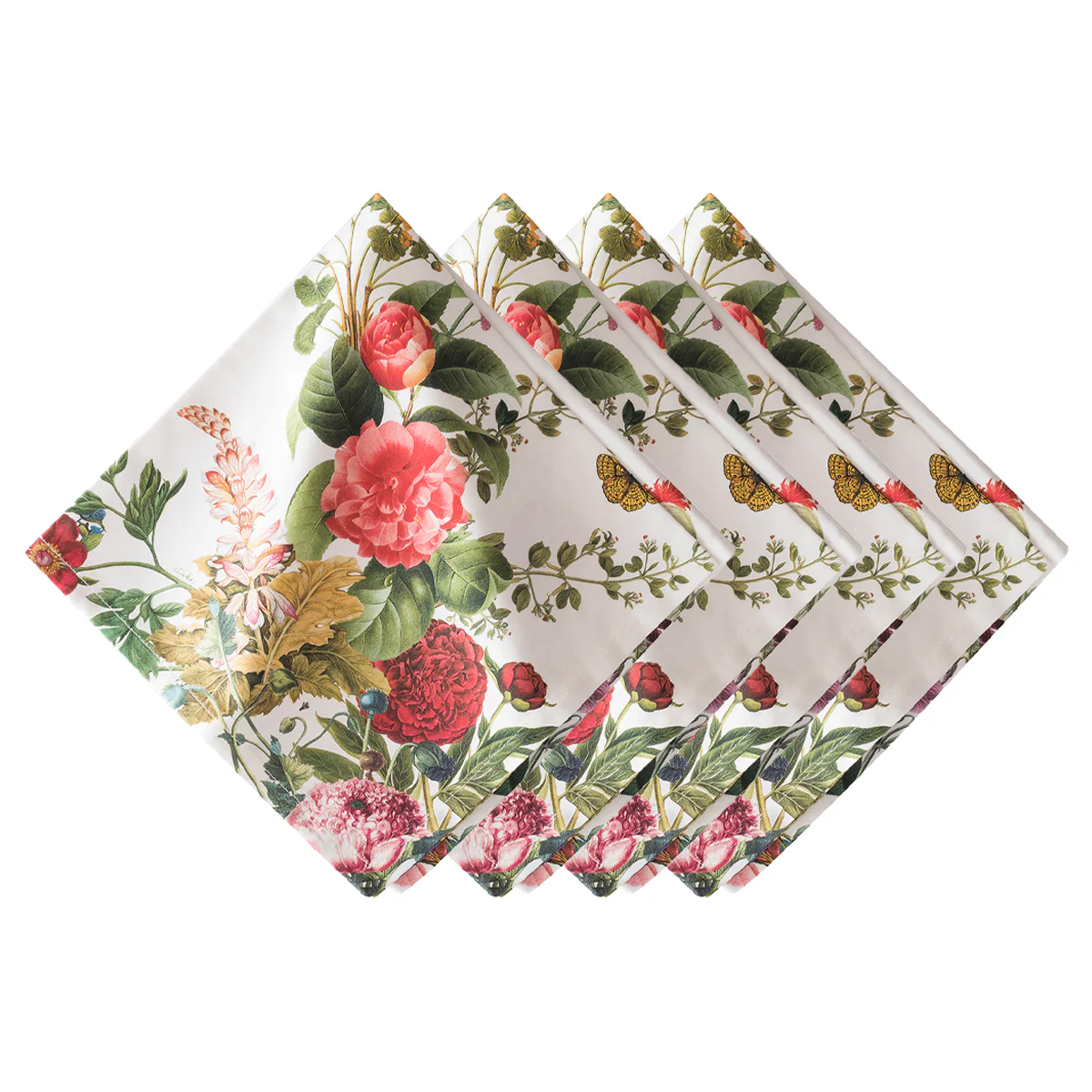 Field of Flowers Napkin Set/4 - Image 2
